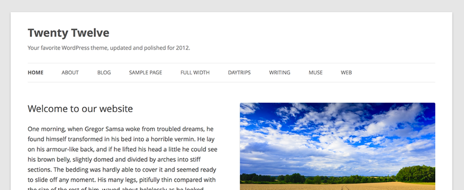 wordpress-3.5-twenty-twelve-theme